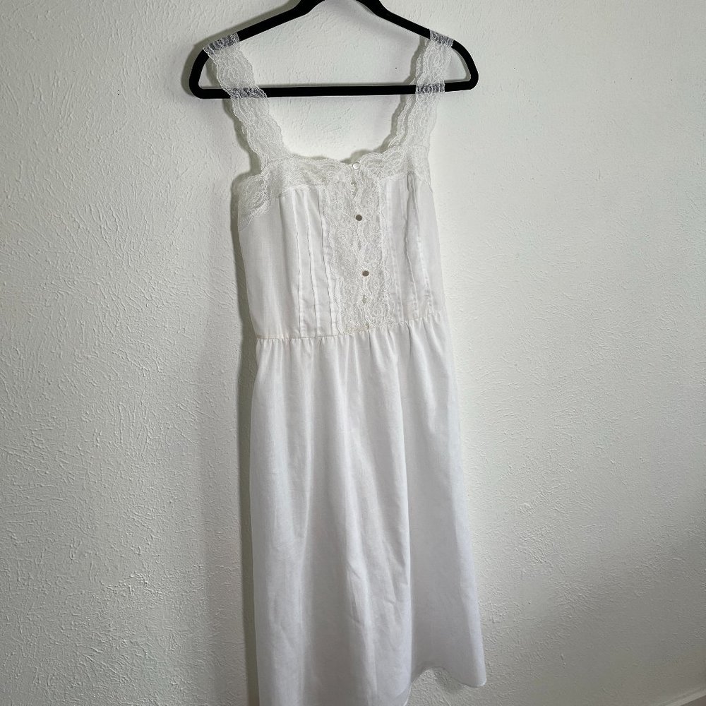 Vintage cotton slip dress